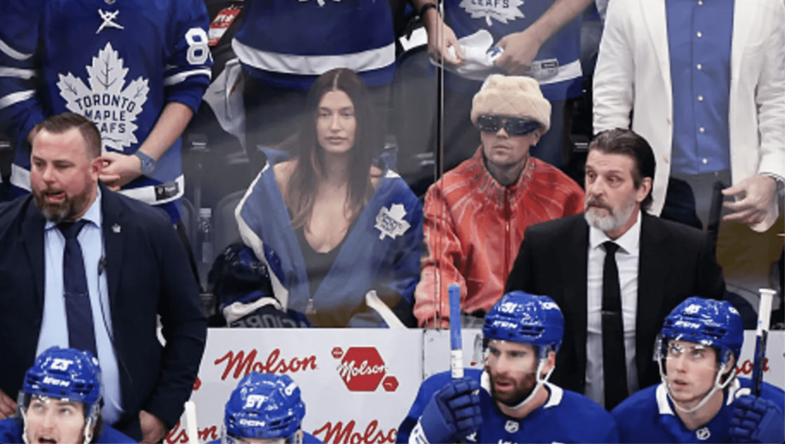 Drake Loses $1.25M on Maple Leafs Game 7 Blowout, Blames the ‘Bieber Curse’ Justin Bieber Hailey Bieber